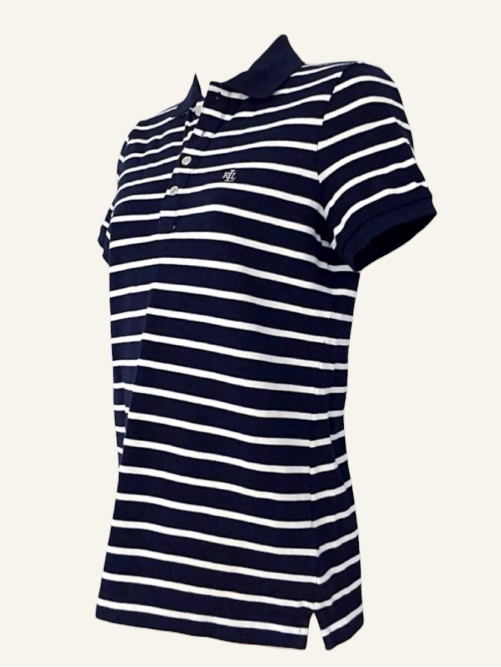 ✨ Lauren Ralph Lauren NWT | Petite XS | Striped Polo Shirt - Picture 4 of 9
